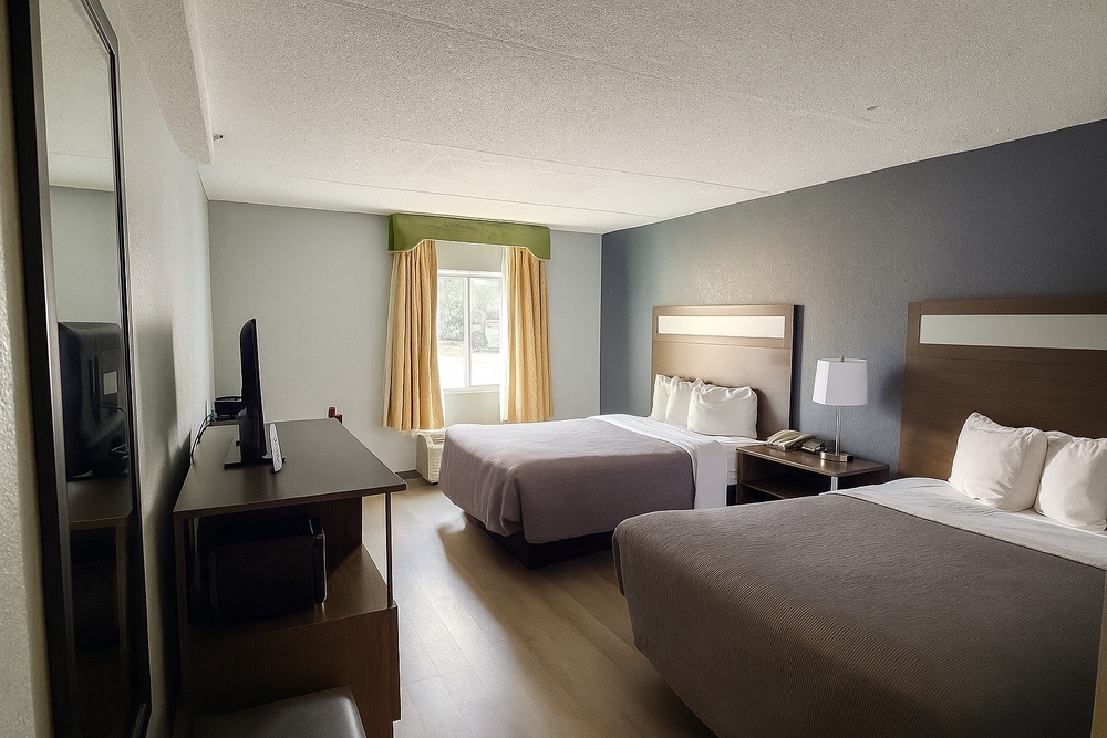 2 Queen Beds Pool View